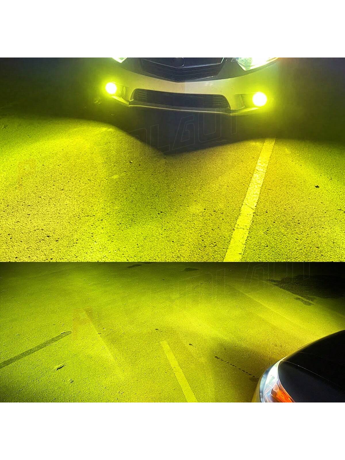 Yellow LED Fog Light Driving Lamps For For Toyota Camry Corolla RAV4 Yaris Lexus
