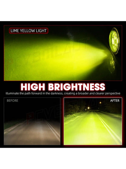Yellow LED Fog Light Driving Lamps For For Toyota Camry Corolla RAV4 Yaris Lexus